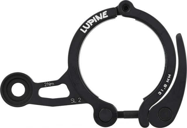 Lupine Schnellspanner-Halterung für SL AF - schwarz/31,8 mm