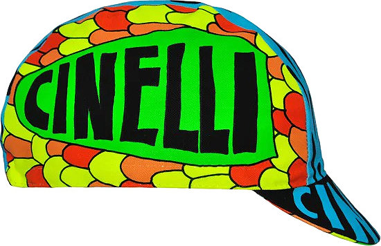 Cinelli Art Program Cycling Cap - ana benaroya-poseidon/one size