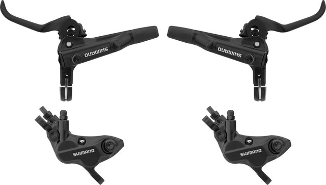 Shimano Set de Freins à Disque av+arr BR-MT520 + BL-MT501 J-Kit - noir/Ensemble/gauche/droite (spécifique)