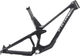 Prime Bicycles Carbon frame kit - blue green-carbon raw/195 mm/L/12 mm Thru Axle