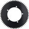 Garbaruk Aero Round Chainring 5-Arm 130 mm BCD - black/56 