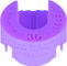 Fox Racing Shox Token Volume Spacer p. horquillas suspens. 36 Float Rhythm desde 2019 - purple