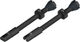 Peatys Chris King Edition MK2 Tubeless Valve 2-Pack Set - black/Presta 60 mm