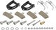 Trickstuff Direttissima Front+Rear Disc Brake Set - black-silver/Set/Flip-Flop (non-side-specific)