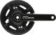 Shimano CUES Kurbelgarnitur FC-U4000-2 Vierkant mit Kettenschutzring - schwarz/175,0 mm