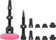 Muc-Off Stealth Tubeless Tag und Ventil Kit - black-pink/SV