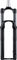 RockShox Recon Silver RL Solo Air Boost 27.5" Suspension Fork - gloss black/15 mm Thru Axle/130 mm/46 mm/1 1/8" - 1,5" tapered/110 mm/27.5" (650B)/110 mm/110 mm