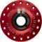 SON 28 15 110 Boost Disc 6-trous moyeu dynamo - rouge/32 trous