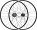 bc basic Urban Deore Disc Center Lock P-22 28" Wheelset - black/28" Set (Front 9x100 Dynamo + Rear 10x135) Shimano Micro Spline