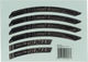 NoTubes Decal Set for ZTR Grail MK3 - black