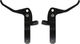 PAUL Set de Leviers de Frein Cross Lever Inline - black/Set (avant + arrière) / 31,8 mm