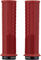 Peatys Puños para manillar Monarch Grips Mushroom Lock-On - red/thick