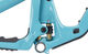 Yeti Cycles Kit de cuadro de carbono SB120 TURQ 29" - turquoise/120 /L/12 mm Eje Pasante