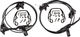 Magura HS 22 EVO2 Rim Brake Set - black/Set