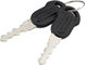 Kryptonite Candado de cable KryptoFlex 1218 Key Cable - negro