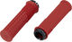 Peaty's Poignées de guidon Knurl Lock-On Monarch Grips - red/thick