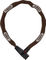 ABUS Candado de cadena Catena 6806 - brown/75 cm