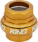 Chris King GripNut Bold EC30/25.4 - EC30/26 Threaded Headset - gold/1"/EC30/25,4 - EC30/26