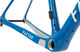 Factor LS Disc Carbon Gravel Frameset - vintage blue/M/12 mm Thru Axle