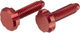 OAK Components EPA Screws for Root-Lever Pro - red