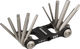 Topeak Mini 10 Multitool - negro-plata