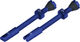 Peatys Chris King Edition MK2 Tubeless Valve 2-Pack Set - navy/Presta 60 mm