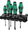 Wera Kraftform Plus TORX® Screwdriver Set - black / green