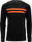 bc original Maillot MTB L/S - black-orange/L