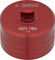 Unior Bike Tools Bottom Bracket Tool 1671.16N - red