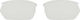 uvex Spare Lenses for sportstyle 114 Sports Glasses - clear/clear