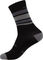 Endura Calcetines BaaBaa Merino a rayas - matte black/42,5-47