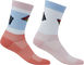 Cinelli Thelma & Louise Socks - red-pink/39 - 42