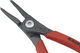 Knipex Alicates de precisión para arandelas de bloqueo exteriores - rojo/3-10 mm