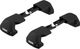 Thule Set de 4 Pieds pour Porte-Vélo de Toit Fixpoint Edge - black