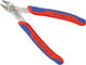 Knipex Electronic Super Knips® Zange mit Drahtklemme - rot-blau