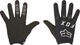 Fox Head Youth Dirtpaw Full Finger Gloves - black-white/L