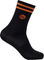 bc original Chaussettes Bike 8" - black-orange/41-43