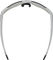 uvex Lunettes de Sport pace perform V - white mat/litemirror silver