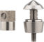 Pitlock Lock Set 08 for Removable Dropouts - silver