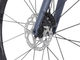 Look 785 Huez Disc 105 Di2 R38D Carbon Road Bike - metallic grey blue satin/28"/M