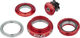 Chris King InSet i7 ZS44/28.6 - EC44/40 Mixed Tapered GripLock Headset - red/1 1/8"/ZS44/28,6 - EC44/40