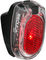 busch+müller Secula Plus LED Rear Light - StVZO Approved - red-transparent/fender mount