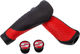 SRAM Comfort handlebar grips - black-red/133 mm