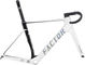 Factor Kit cadre en carbone OSTRO V.A.M. Disc T47a Shimano blanc nacré-chrome - pearl white-chrome/54 cm, 110 mm x 38 cm, SB 0 mm