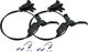 SRAM Code RSC Disc Brake Set - black anodized-rainbow/Set/left/right (side-specific)