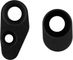 RAAW Mountain Bikes Inserts for Dropouts - black anodized/XL