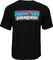 Patagonia P-6 Logo Responsibili Tee T-Shirt - black/M