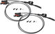 Shimano Set de Freins à Disque av+arr BR-MT200 - noir/set (roue avant et arrière)
