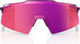 100% Aerocraft Mirror Sportbrille - gloss purple chrome/purple multilayer mirror