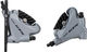 Shimano 105 BR-R7070 + ST-R7025 Disc Brake Set - spark silver/set (front+rear)